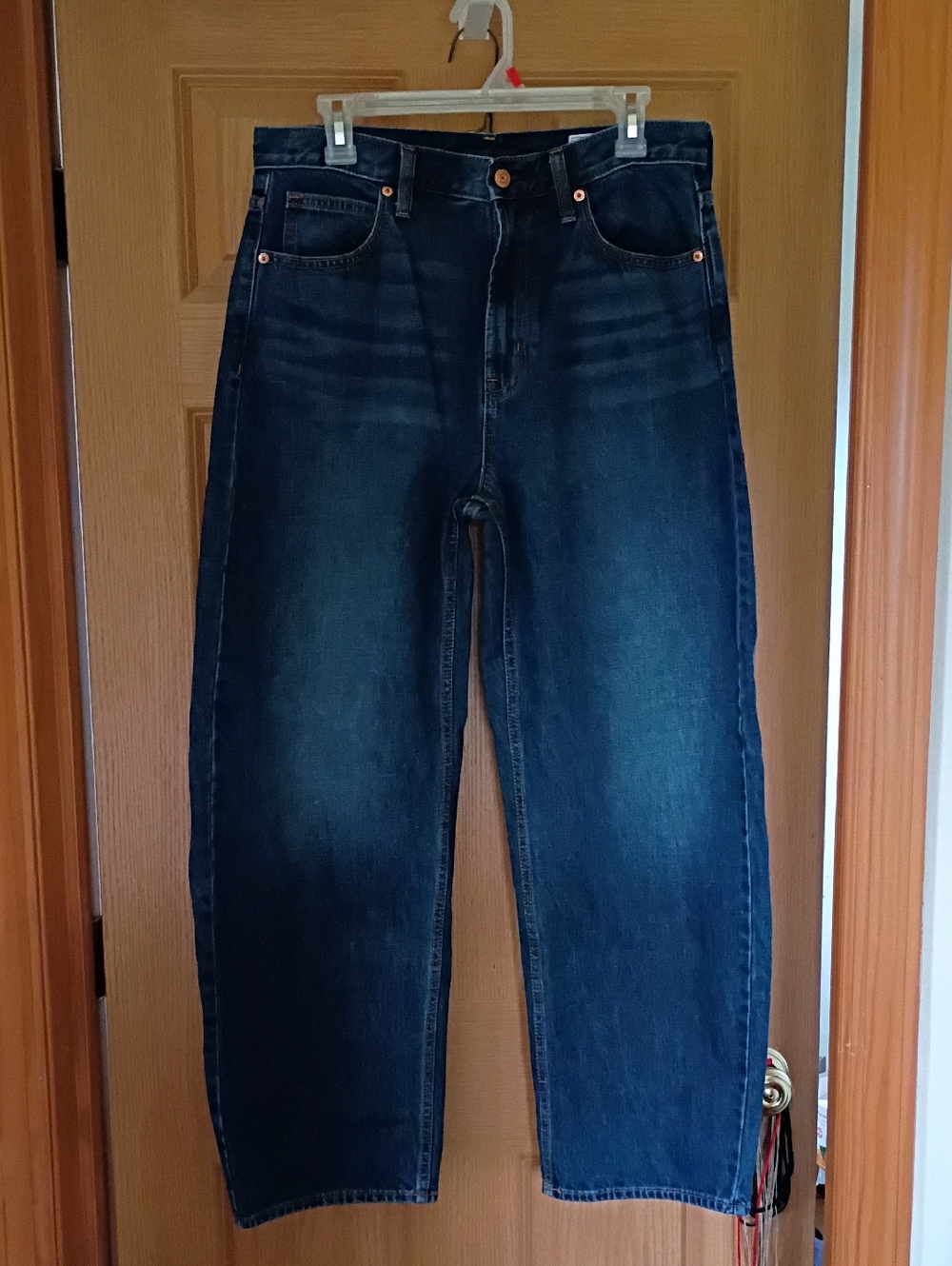 Gap High Rise Barrel Jeans